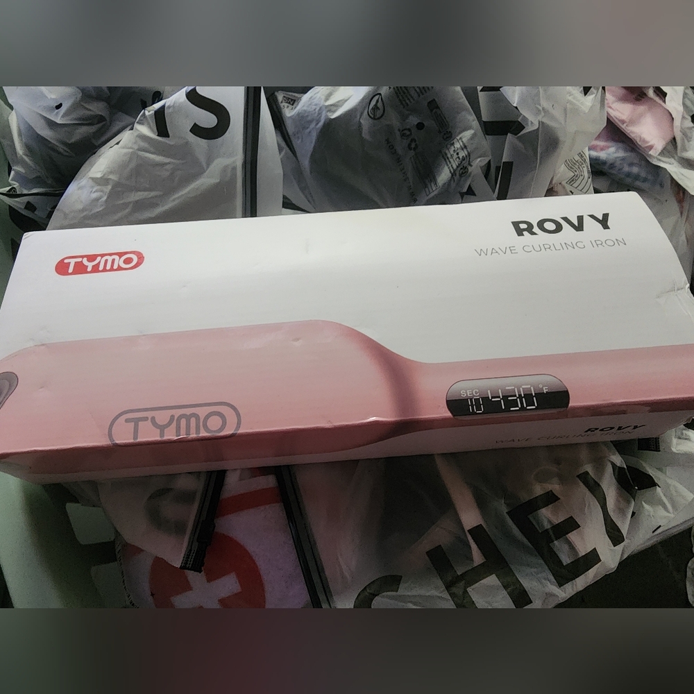 COPY - TYMO Pink Wave Curling Iron